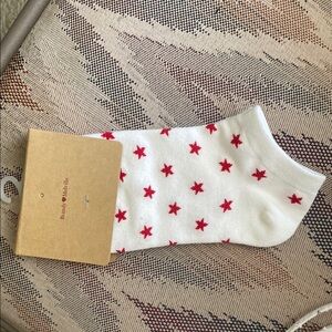 Brandy melville stars ankle socks